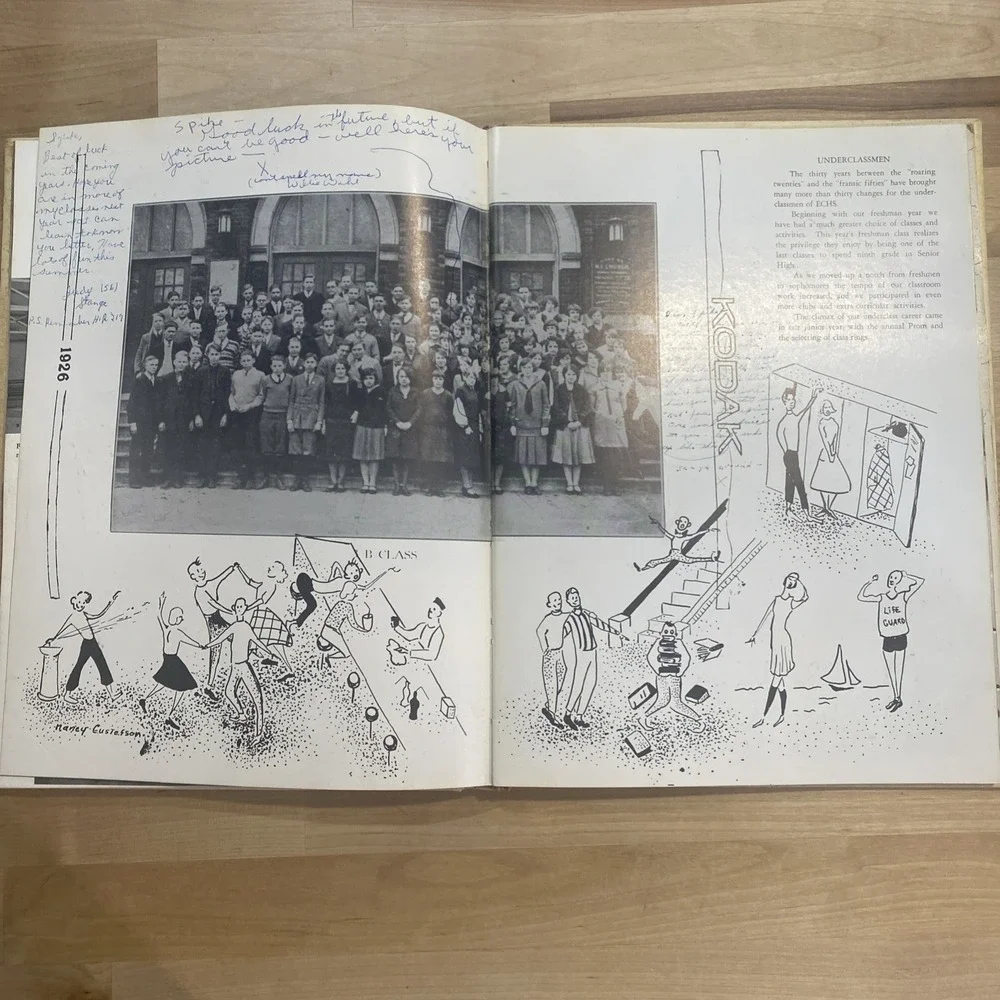 1956 Eau Claire High School Yearbook Kodak‎ Volume 37 Eau Claire Wisconsin WI